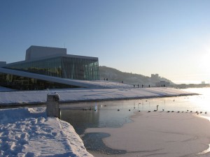 View of the Oslo Opera House