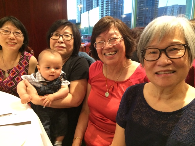 Baby grandma and aunties