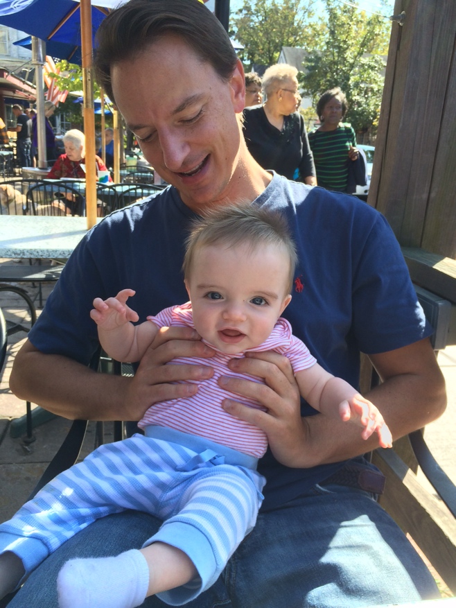 Baby and dad in new hope