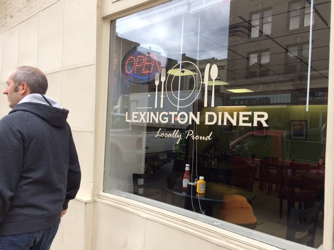 Lexington diner storefront