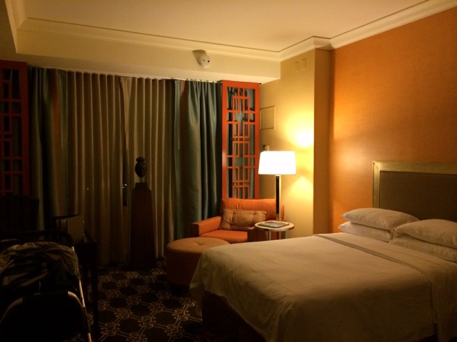 Hilton hotel room
