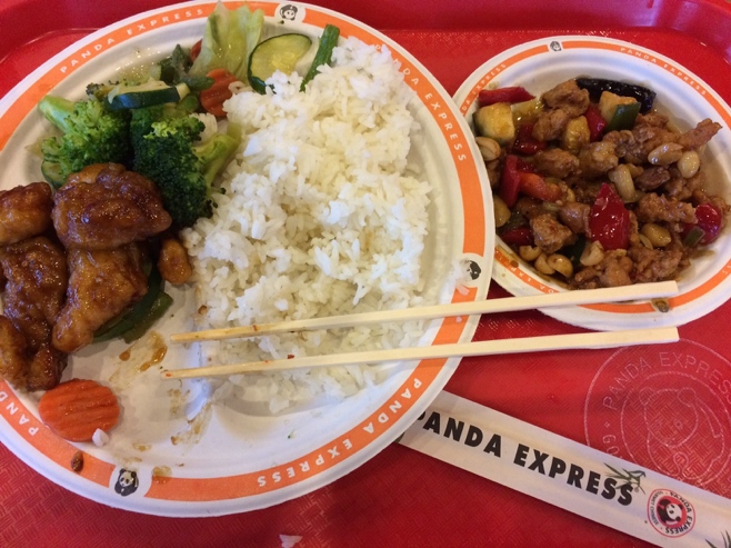 Panda Express Chinese food