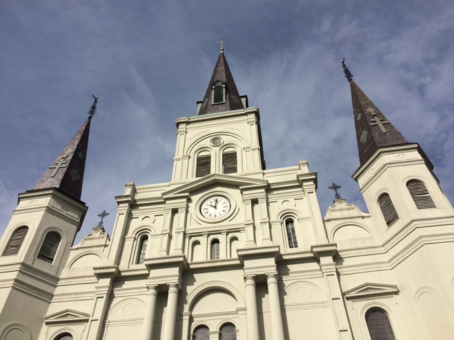 St. Louis cathedral in New Orleans