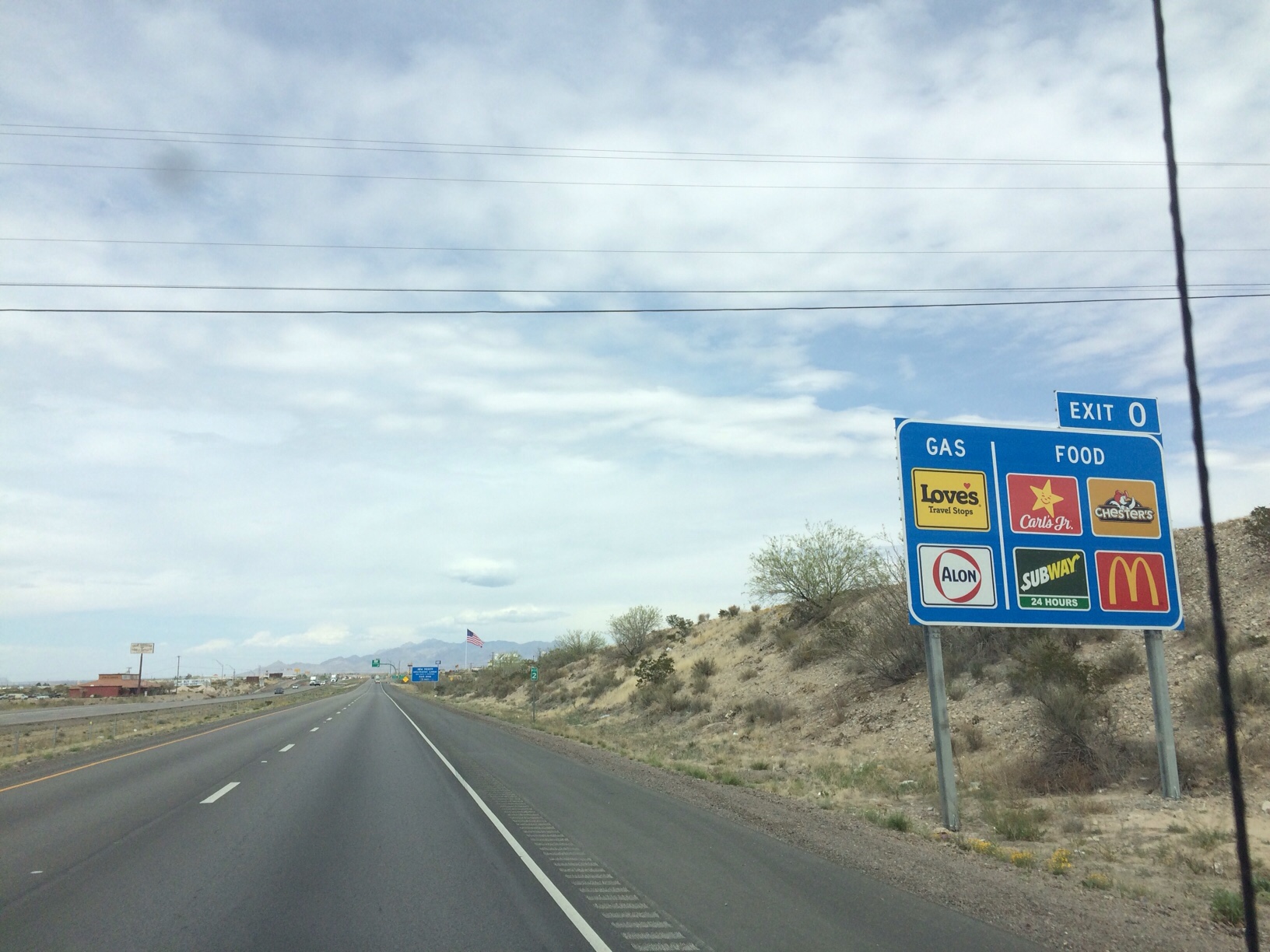Typical American highway
